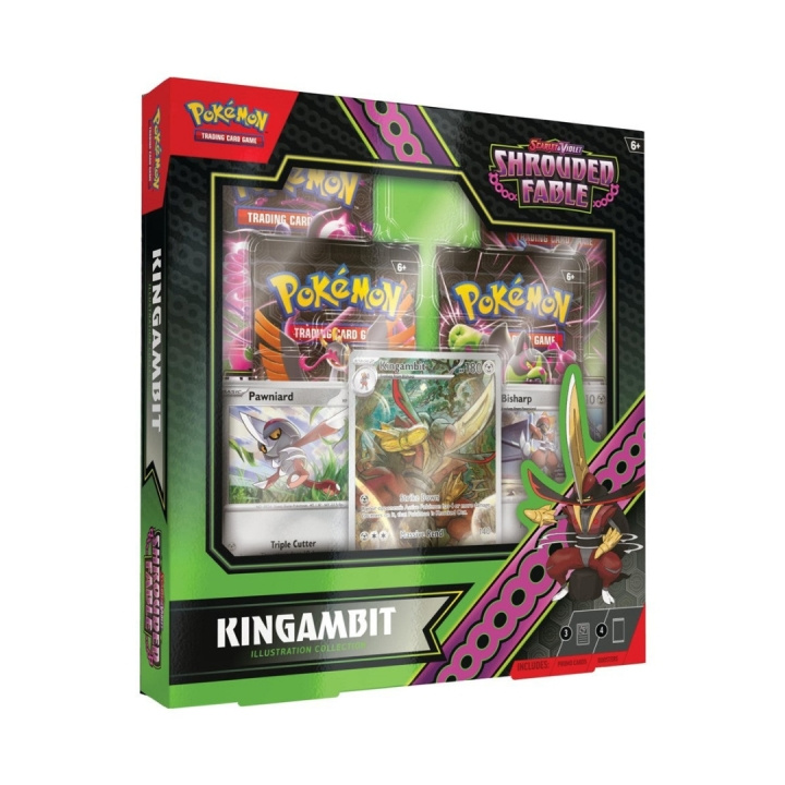 Pokémon Pokemon - SV6.5 Shrouded Fable EX Zeldzame Kingambit (POK85858) in de groep SPEELGOED, KINDER- & BABYPRODUCTEN / Spelletje / Kaartspel bij TP E-commerce Nordic AB (C82680)