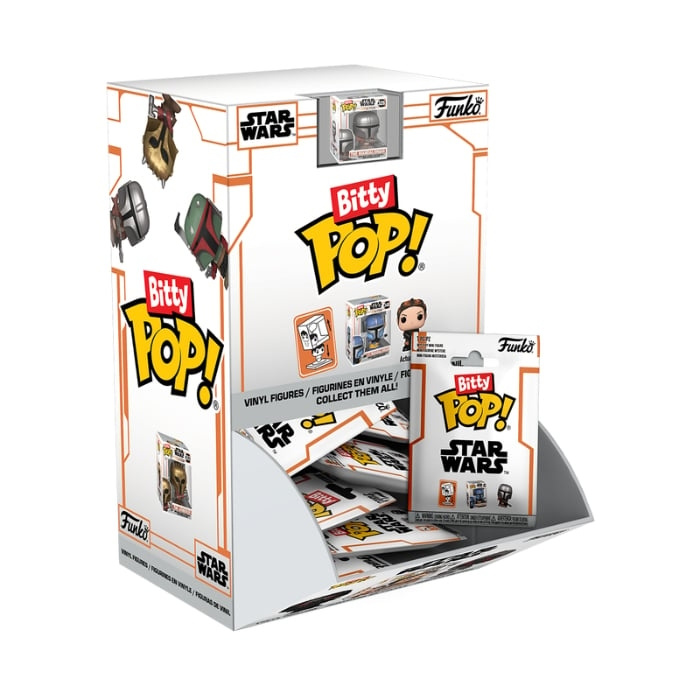 Funko Pop! (Bundel) - Bitty Pop Enkel - Mandalorian assorti (76401) in de groep SPEELGOED, KINDER- & BABYPRODUCTEN / Speelgoed / Figuren & miniaturen bij TP E-commerce Nordic AB (C82715)