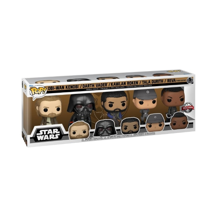 Funko Pop! - 5PK Star Wars - Obi-Wan Kenobi (65089) in de groep SPEELGOED, KINDER- & BABYPRODUCTEN / Speelgoed / Figuren & miniaturen bij TP E-commerce Nordic AB (C82719)