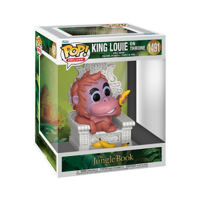 Funko Pop! - Deluxe Het Jungle Boek - Koning Louie op de troon (80785) in de groep SPEELGOED, KINDER- & BABYPRODUCTEN / Speelgoed / Figuren & miniaturen bij TP E-commerce Nordic AB (C82722)