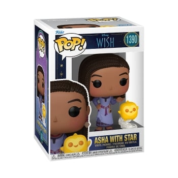 Funko Pop! - Vinyl Buddy Wish - Asha met ster (72420) in de groep SPEELGOED, KINDER- & BABYPRODUCTEN / Speelgoed / Figuren & miniaturen bij TP E-commerce Nordic AB (C82730)