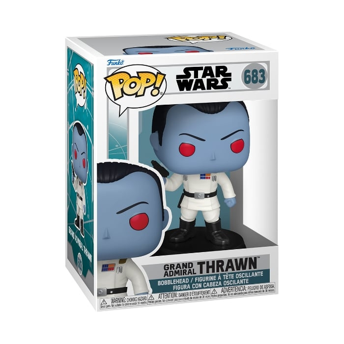 Funko Pop! - Vinyl Star Wars - Groot Admiraal Thrawn (76539) in de groep SPEELGOED, KINDER- & BABYPRODUCTEN / Speelgoed / Figuren & miniaturen bij TP E-commerce Nordic AB (C82732)