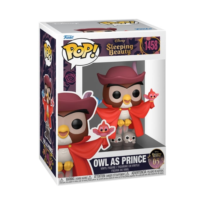 Funko Pop! - Vinyl Doornroosje 65e - Uil als Prins (78185) in de groep SPEELGOED, KINDER- & BABYPRODUCTEN / Speelgoed / Figuren & miniaturen bij TP E-commerce Nordic AB (C82748)