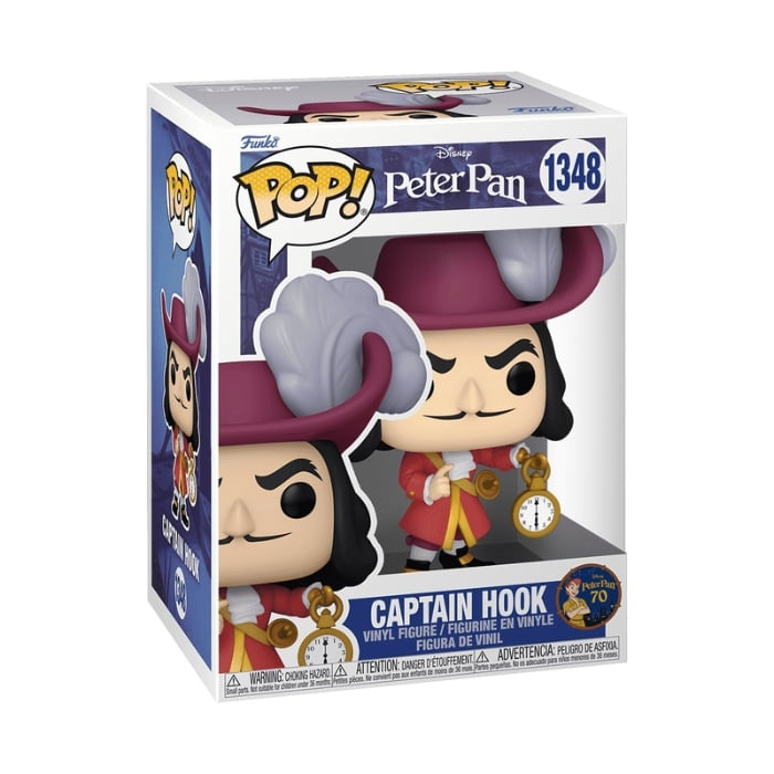 Funko Pop! - Vinyl Peter Pan - Kapitein Haak (70695) in de groep SPEELGOED, KINDER- & BABYPRODUCTEN / Speelgoed / Figuren & miniaturen bij TP E-commerce Nordic AB (C82751)