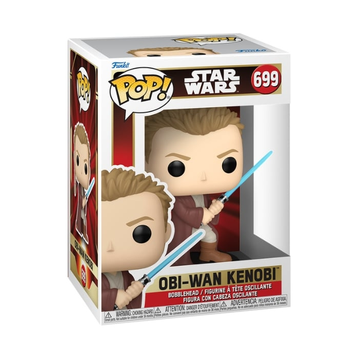 Funko Pop! - Vinyl Star Wars - Obi-Wan (Jong) (76018) in de groep SPEELGOED, KINDER- & BABYPRODUCTEN / Speelgoed / Figuren, Miniaturen & accessoires bij TP E-commerce Nordic AB (C82752)