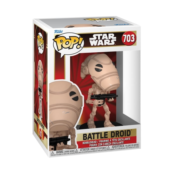 Funko Pop! - Vinyl Star Wars - Battle Droid (76016) in de groep SPEELGOED, KINDER- & BABYPRODUCTEN / Speelgoed / Figuren & miniaturen bij TP E-commerce Nordic AB (C82755)