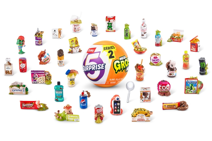 5 Surprises 5 SURPRISE-MEGA BRUT-MINISERIE 2 - (77567GQ2) in de groep SPEELGOED, KINDER- & BABYPRODUCTEN / Speelgoed / Figuren, Miniaturen & accessoires bij TP E-commerce Nordic AB (C82759)