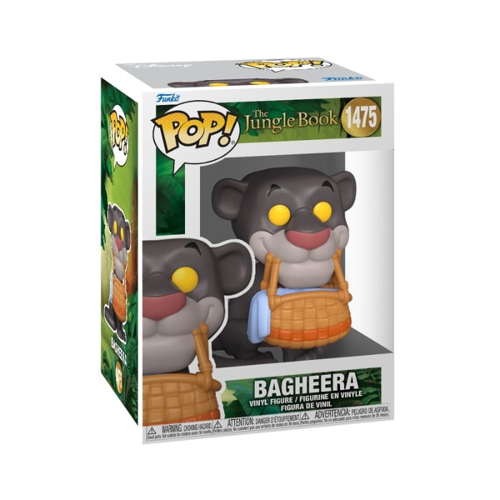 Funko Pop! - Vinyl Jungle Boek - Bagheera met mand (80786) in de groep SPEELGOED, KINDER- & BABYPRODUCTEN / Speelgoed / Figuren & miniaturen bij TP E-commerce Nordic AB (C82780)