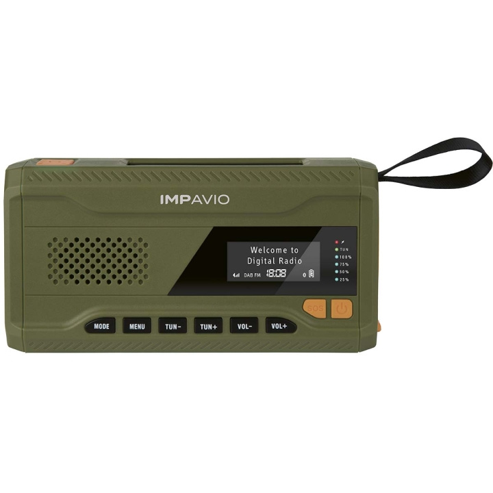 Impavio DAB1 Robuuste DAB+/FM-buitenradio in de groep HOME ELECTRONICS / Audio & Beeld / Thuisbioscoop, Hifi en Draagbaar / Radio & Wekkers / Draadloze audiozender bij TP E-commerce Nordic AB (C82797)