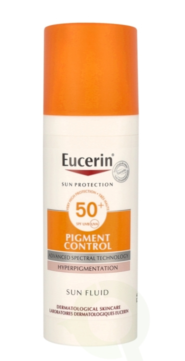 Eucerin Pigment Control SPF50+ 50 ml in de groep BEAUTY & HEALTH / Huidsverzorging / Zonnebank / Zonnebescherming bij TP E-commerce Nordic AB (C82858)