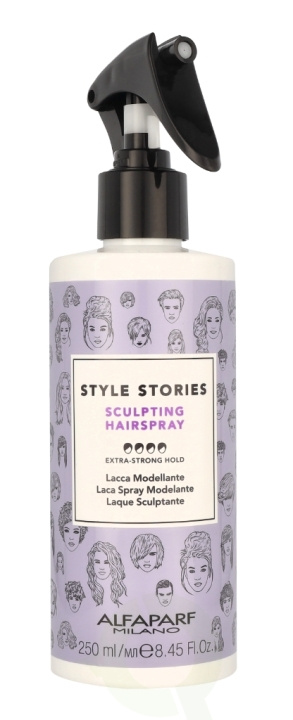 Alfaparf Style Stories Sculpting Hairspray 250 ml in de groep BEAUTY & HEALTH / Haar & Styling / Hair styling / Haarlak bij TP E-commerce Nordic AB (C82891)