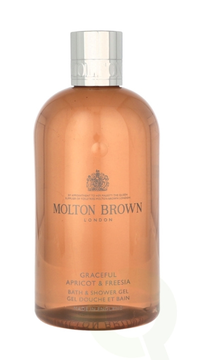 Molton Brown M.Brown Graceful Apricot & Freesia Bath & Shower Gel 300 ml in de groep BEAUTY & HEALTH / Huidsverzorging / Lichaamsverzorging / Bad- en douchegels bij TP E-commerce Nordic AB (C82894)