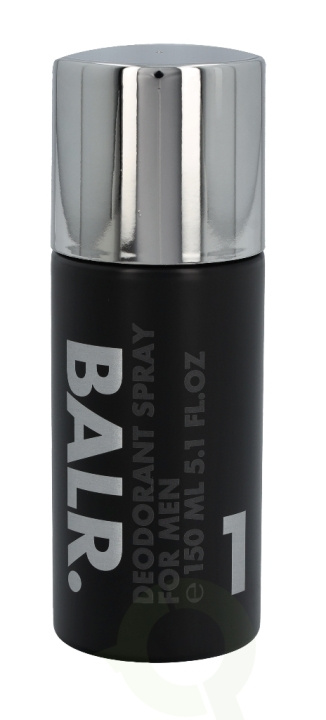 Balr. 1 FOR MEN Deodorant Spray 150 ml in de groep BEAUTY & HEALTH / Geuren & Parfum / Deodorant / Deodorant voor vrouwen bij TP E-commerce Nordic AB (C82933)