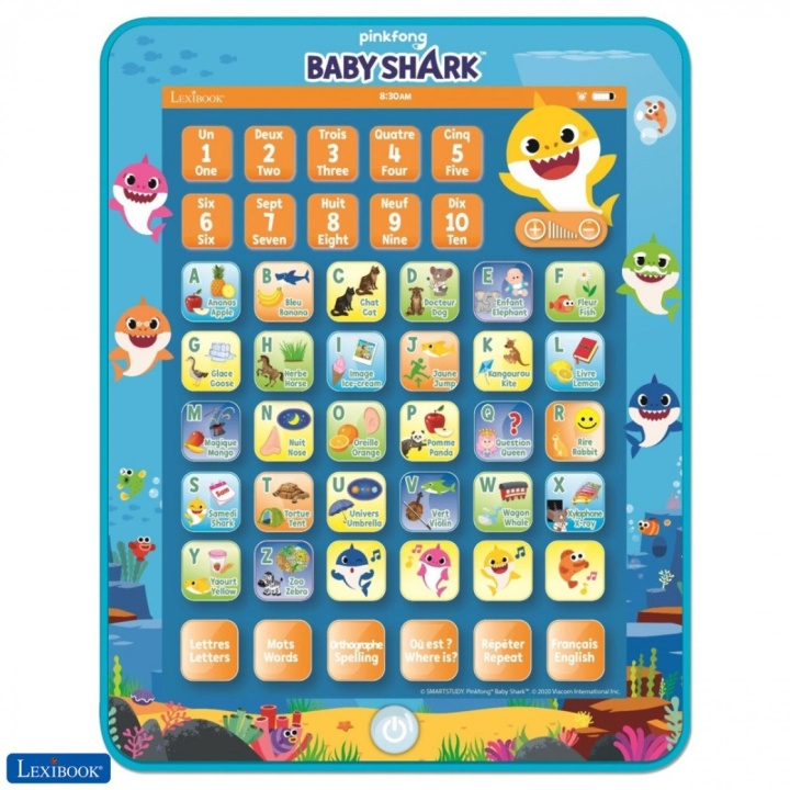 Baby Shark Tablet DK+NO - (90099) in de groep SPEELGOED, KINDER- & BABYPRODUCTEN / Speelgoed / Speelgoed bij TP E-commerce Nordic AB (C82985)