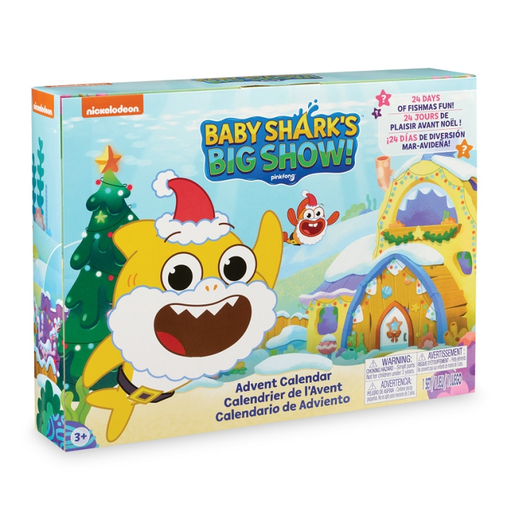 Baby Shark Adventskalender (61674) in de groep SPEELGOED, KINDER- & BABYPRODUCTEN / Speelgoed / Adventkalender bij TP E-commerce Nordic AB (C83000)