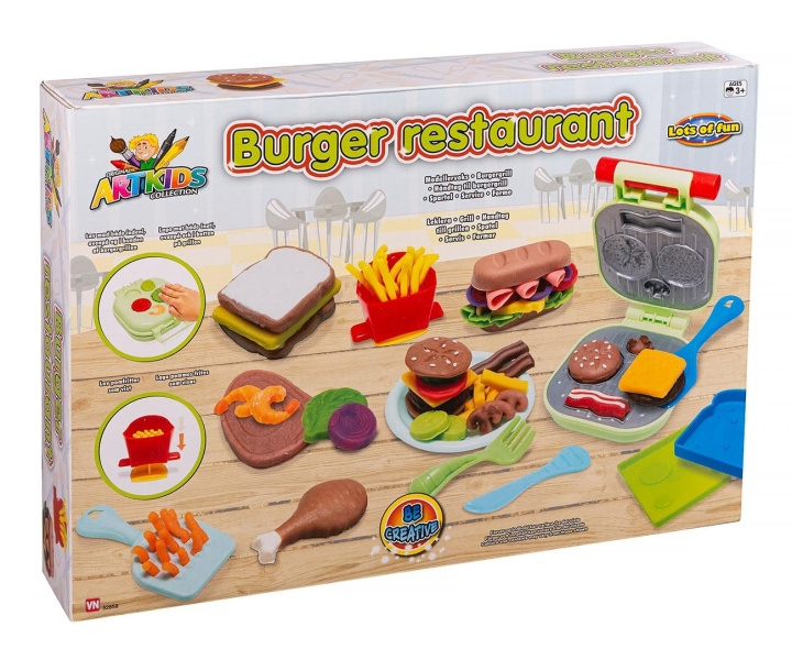 ArtKids Deeg - hamburger restaurant (32858) in de groep SPEELGOED, KINDER- & BABYPRODUCTEN / Speelgoed / Speelgoed bij TP E-commerce Nordic AB (C83054)