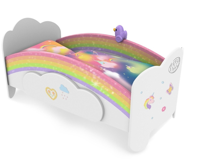 BABY Born Regenboog Bed (835999) in de groep SPEELGOED, KINDER- & BABYPRODUCTEN / Speelgoed / Docks & Accessoires bij TP E-commerce Nordic AB (C83086)