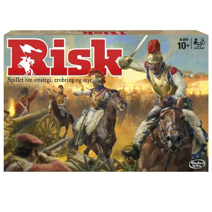 Hasbro Risk - Het spel van strategie, verovering en overwinning (UK) in de groep SPEELGOED, KINDER- & BABYPRODUCTEN / Speelgoed / Speelgoed bij TP E-commerce Nordic AB (C83224)