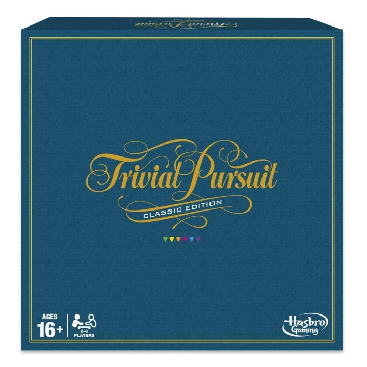 Hasbro Trivial Pursuit Klassieke Editie (NO) in de groep SPEELGOED, KINDER- & BABYPRODUCTEN / Speelgoed / Bordspellen / Familiespellen bij TP E-commerce Nordic AB (C83225)