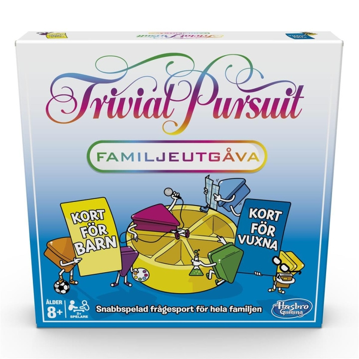 Hasbro Trivial Pursuit Familie (SE) in de groep SPEELGOED, KINDER- & BABYPRODUCTEN / Speelgoed / Bordspellen / Familiespellen bij TP E-commerce Nordic AB (C83228)