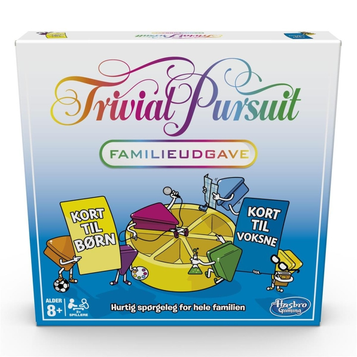 Hasbro Trivial Pursuit Familie (DK) in de groep SPEELGOED, KINDER- & BABYPRODUCTEN / Speelgoed / Bordspellen / Familiespellen bij TP E-commerce Nordic AB (C83229)