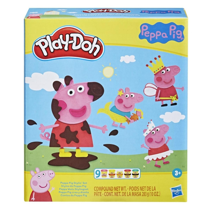 Play-Doh Peppa Pig Speelset Stylin\' Set in de groep SPEELGOED, KINDER- & BABYPRODUCTEN / Speelgoed / Ambachten bij TP E-commerce Nordic AB (C83234)