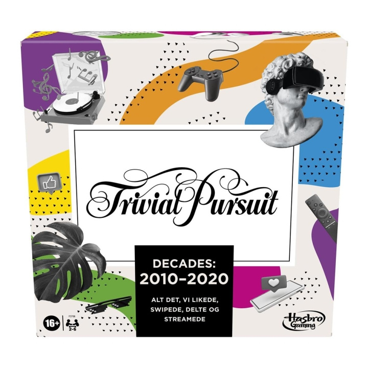 Hasbro Trivial Pursuit Decades: 2010-2020 (DK) in de groep SPEELGOED, KINDER- & BABYPRODUCTEN / Speelgoed / Bordspellen / Familiespellen bij TP E-commerce Nordic AB (C83239)