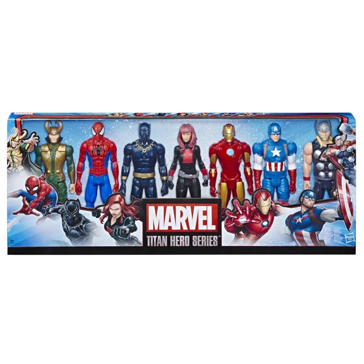 Avengers Titan Helden Collectie 7-pack in de groep SPEELGOED, KINDER- & BABYPRODUCTEN / Speelgoed / Figuren & miniaturen bij TP E-commerce Nordic AB (C83242)