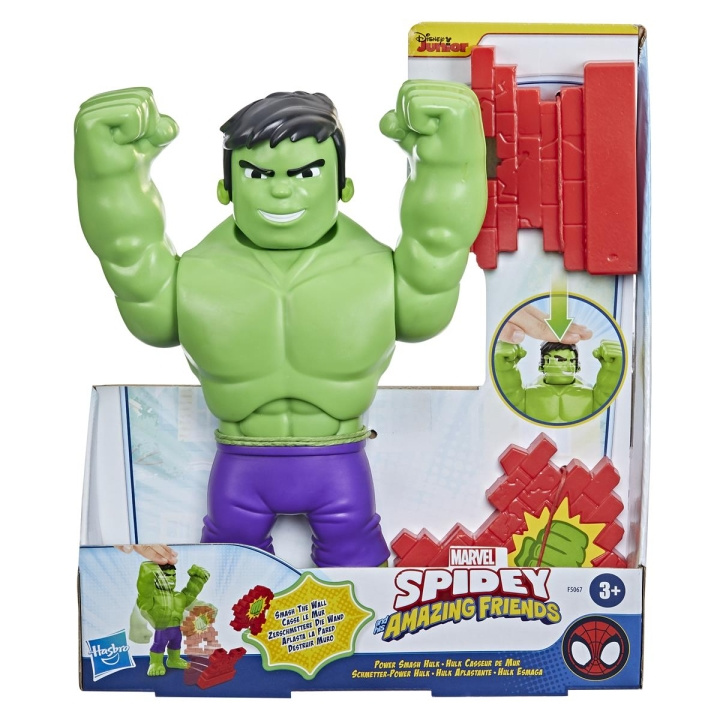 Spidey en zijn Verbazingwekkende Vrienden Supergrote 10 Inch Feature Figuur Power Smash Hulk in de groep SPEELGOED, KINDER- & BABYPRODUCTEN / Speelgoed / Figuren, Miniaturen & accessoires bij TP E-commerce Nordic AB (C83254)