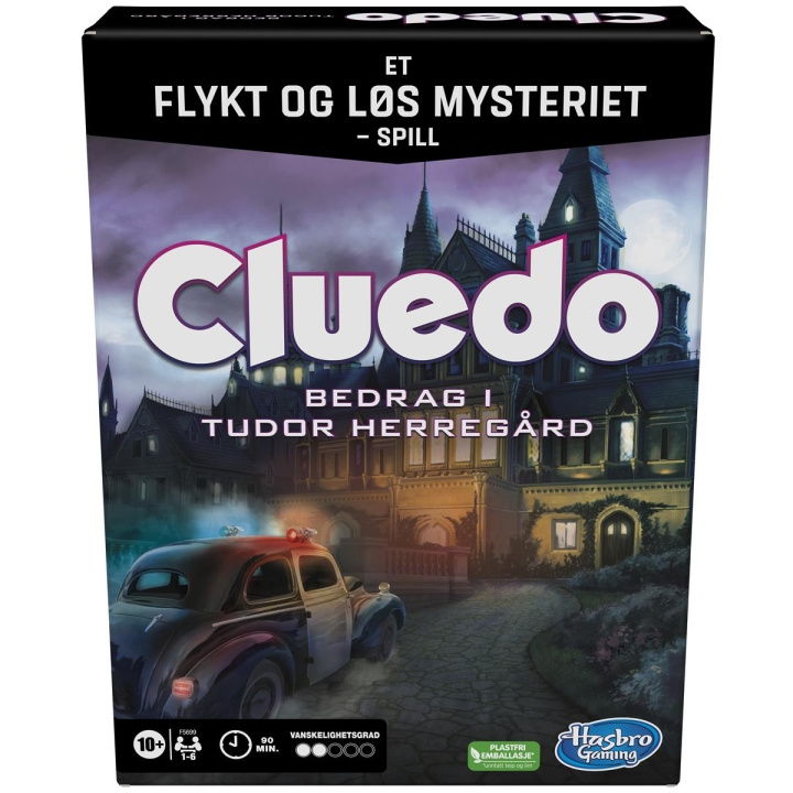 Hasbro Cluedo ontsnappen Verraad op Tudor Mansion (NO) in de groep SPEELGOED, KINDER- & BABYPRODUCTEN / Speelgoed / Bordspellen / Familiespellen bij TP E-commerce Nordic AB (C83258)