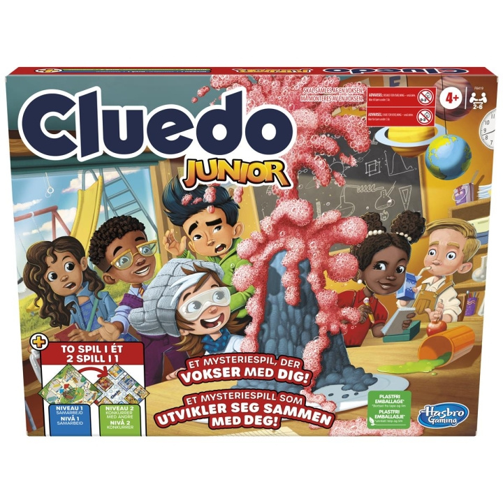 Hasbro Cluedo Junior 2 Spelletjes in 1 (DK/NEE) in de groep SPEELGOED, KINDER- & BABYPRODUCTEN / Speelgoed / Bordspellen / Kinderspellen bij TP E-commerce Nordic AB (C83273)