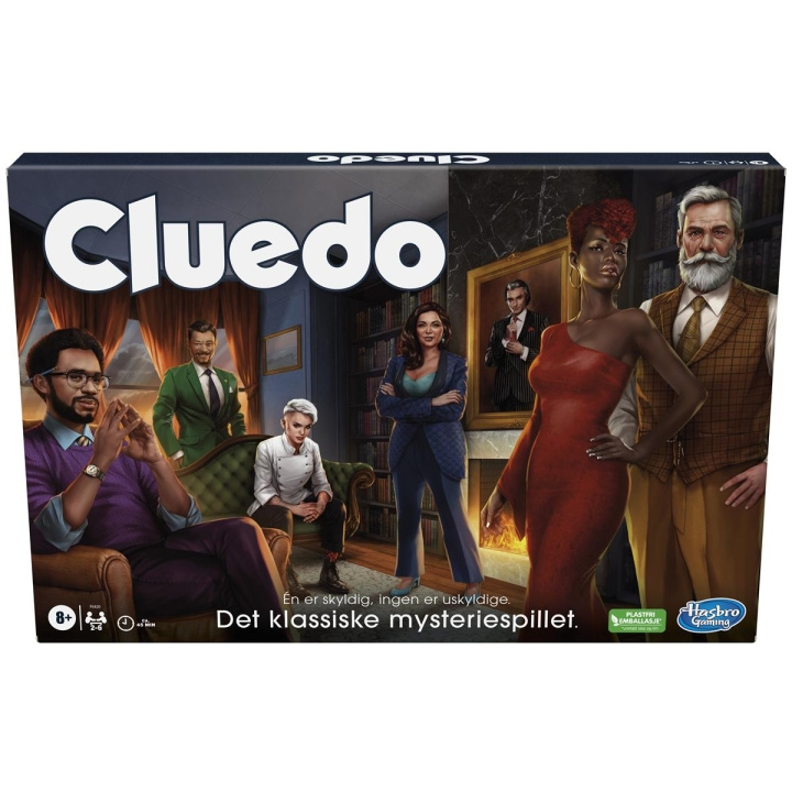 Hasbro Cluedo Klassiek (NO) in de groep SPEELGOED, KINDER- & BABYPRODUCTEN / Speelgoed / Bordspellen / Familiespellen bij TP E-commerce Nordic AB (C83274)