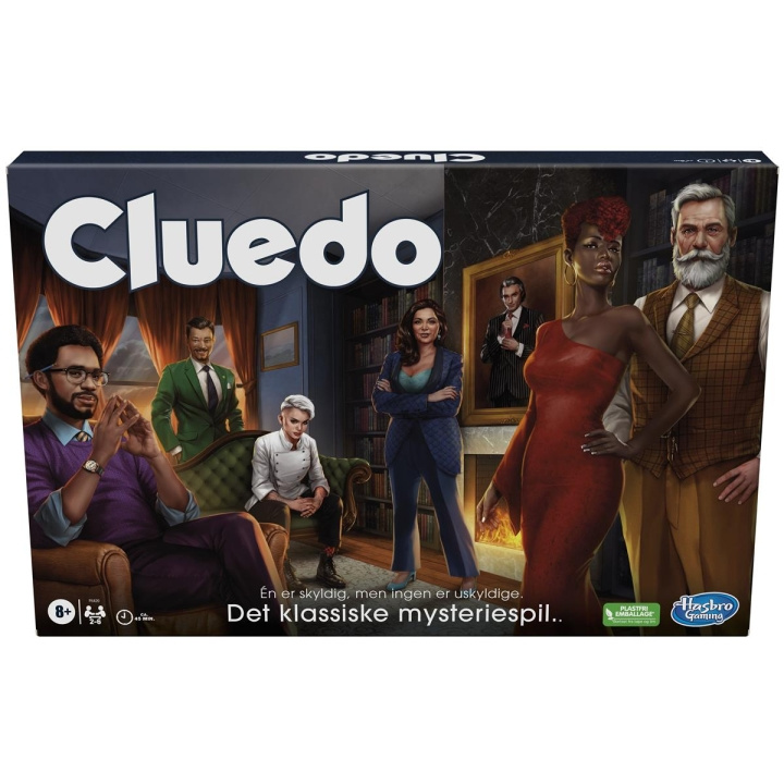 Hasbro Cluedo Klassiek (DK) in de groep SPEELGOED, KINDER- & BABYPRODUCTEN / Speelgoed / Bordspellen / Familiespellen bij TP E-commerce Nordic AB (C83275)