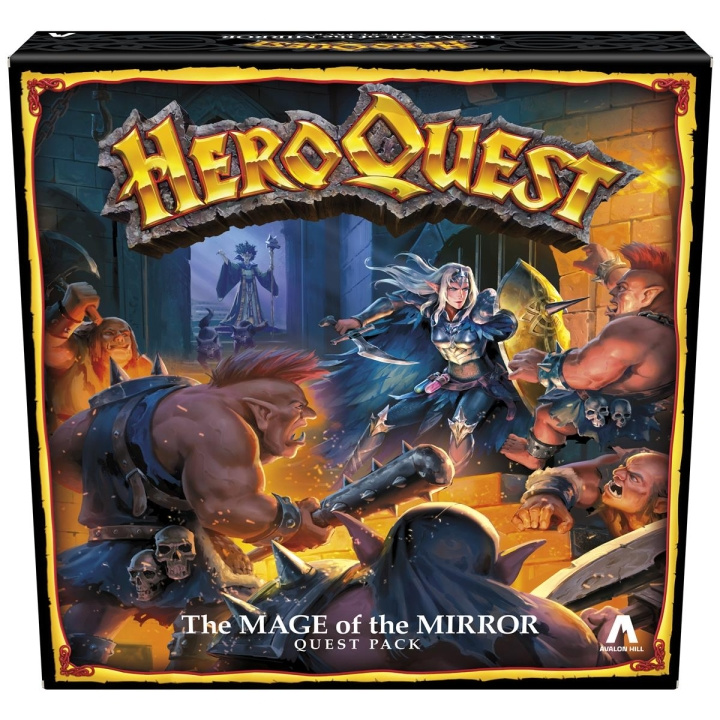 Hasbro HeroQuest Expansion The Mage of the Mirror Quest Pack (EN) in de groep SPEELGOED, KINDER- & BABYPRODUCTEN / Speelgoed / Bordspellen / Familiespellen bij TP E-commerce Nordic AB (C83278)