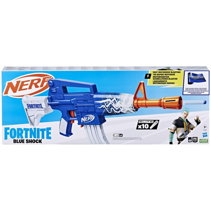 NERF Fortnite blauwe schok in de groep SPEELGOED, KINDER- & BABYPRODUCTEN / Speelgoed / Actie spel bij TP E-commerce Nordic AB (C83283)