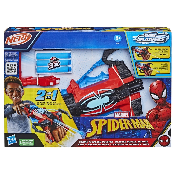 Spider-Man Web Splashers Strike & Splash Blaster in de groep SPEELGOED, KINDER- & BABYPRODUCTEN / Speelgoed / Speelgoed bij TP E-commerce Nordic AB (C83286)