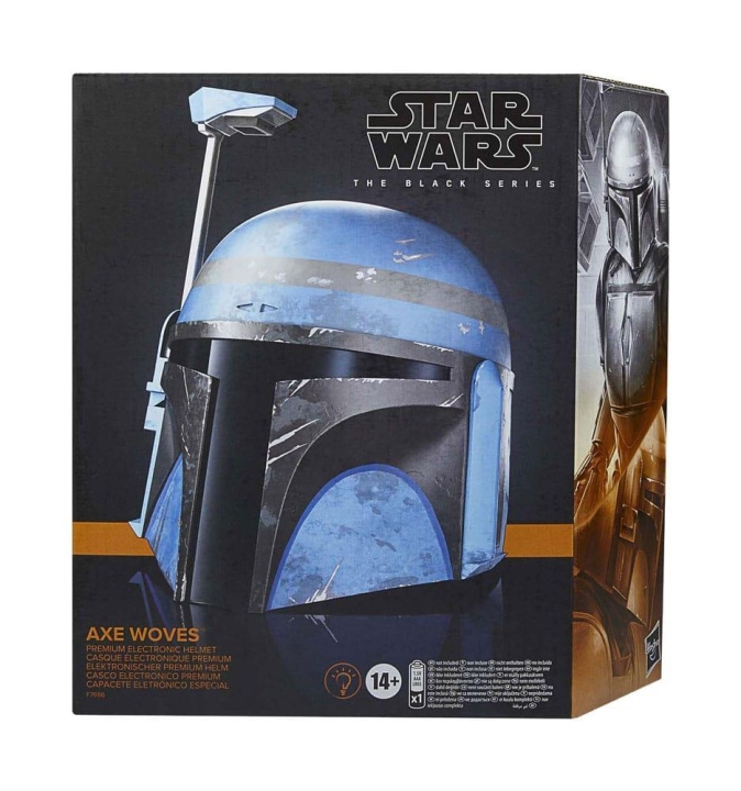 Star Wars De Zwarte Serie Elektronische Helm Mandalorian Bijl Wanten (Embargo) in de groep SPEELGOED, KINDER- & BABYPRODUCTEN / Speelgoed / Speelgoed bij TP E-commerce Nordic AB (C83289)