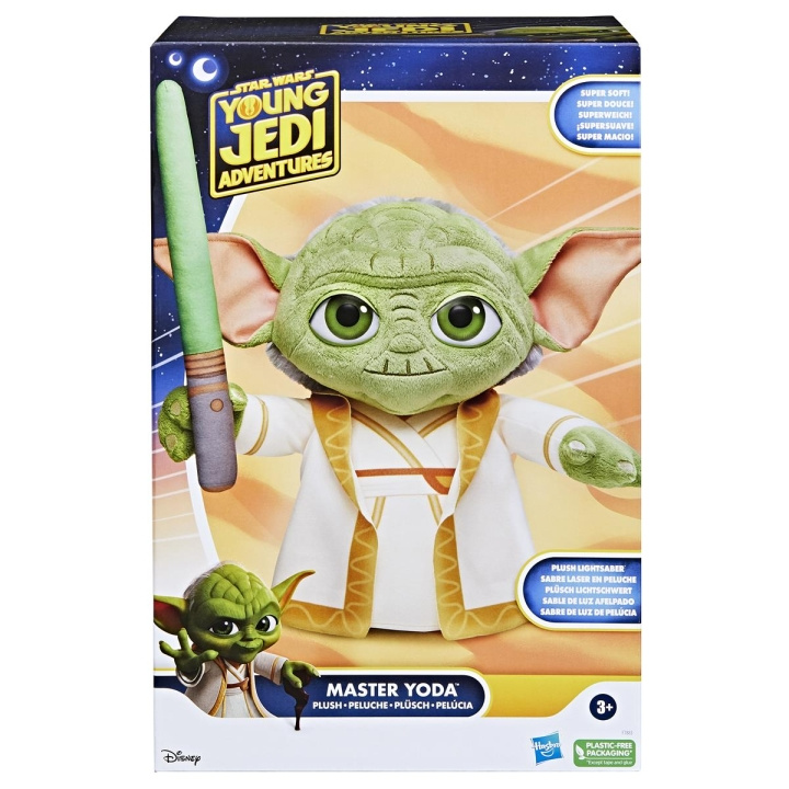 Star Wars Jonge Jedi Avonturen Master Yoda Pluche in de groep SPEELGOED, KINDER- & BABYPRODUCTEN / Speelgoed / Figuren, Miniaturen & accessoires bij TP E-commerce Nordic AB (C83290)