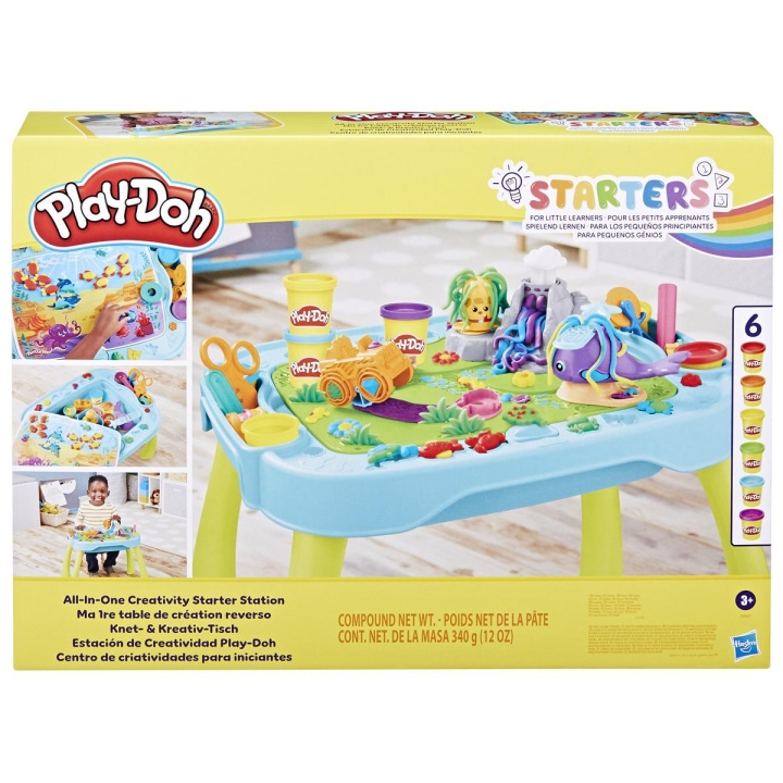 Play-Doh Speelset Alles-in-één Creativiteit Startstation in de groep SPEELGOED, KINDER- & BABYPRODUCTEN / Speelgoed / Ambachten bij TP E-commerce Nordic AB (C83291)