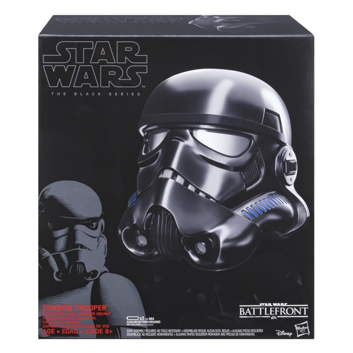 Star Wars De Zwarte Serie Elektronische Helm Schaduwtrooper in de groep SPEELGOED, KINDER- & BABYPRODUCTEN / Speelgoed / Speelgoed bij TP E-commerce Nordic AB (C83307)