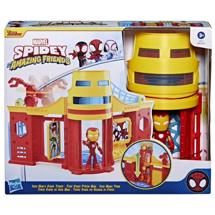 Spidey en zijn Verbazingwekkende Vrienden Speelset Stark Toren in de groep SPEELGOED, KINDER- & BABYPRODUCTEN / Speelgoed / Speelgoed bij TP E-commerce Nordic AB (C83328)