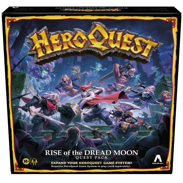 Hasbro HeroQuest Expansion Rise of the Dread Moon (EN) in de groep SPEELGOED, KINDER- & BABYPRODUCTEN / Speelgoed / Bordspellen / Familiespellen bij TP E-commerce Nordic AB (C83332)