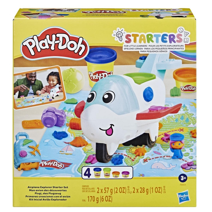 Play-Doh Starters Speelset Vliegtuig Explorer in de groep SPEELGOED, KINDER- & BABYPRODUCTEN / Speelgoed / Ambachten bij TP E-commerce Nordic AB (C83340)