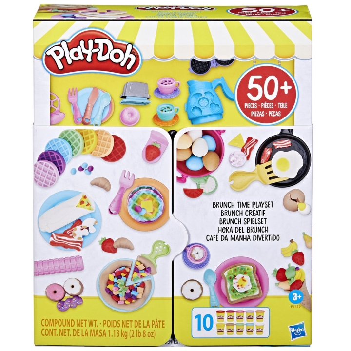 Play-Doh Keukencreaties Speelset Brunchtijd in de groep SPEELGOED, KINDER- & BABYPRODUCTEN / Speelgoed / Ambachten bij TP E-commerce Nordic AB (C83343)