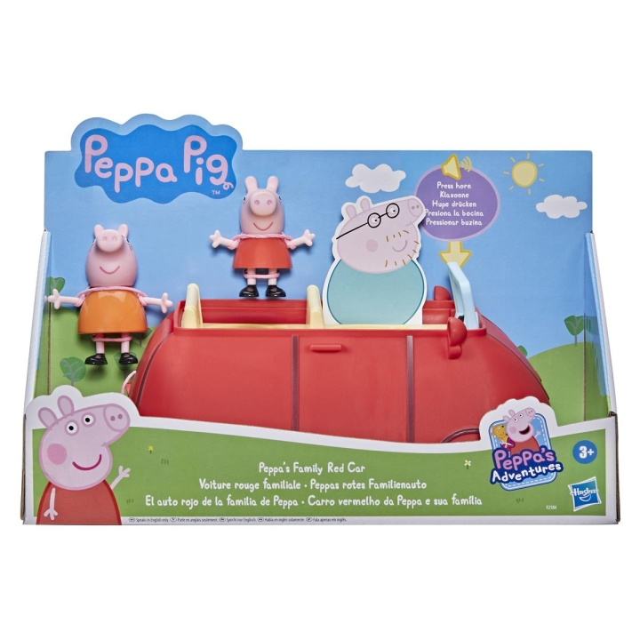 Hasbro Peppa Pig Peppa\'s Familie Rode Auto in de groep SPEELGOED, KINDER- & BABYPRODUCTEN / Speelgoed / Speelgoed bij TP E-commerce Nordic AB (C83345)