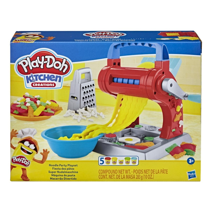 Play-Doh Keukencreaties Noodle Party Speelset in de groep SPEELGOED, KINDER- & BABYPRODUCTEN / Speelgoed / Ambachten bij TP E-commerce Nordic AB (C83369)