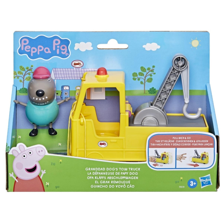 Hasbro Peppa Pig Opa Honden Takelwagen in de groep SPEELGOED, KINDER- & BABYPRODUCTEN / Speelgoed / Figuren, Miniaturen & accessoires bij TP E-commerce Nordic AB (C83370)