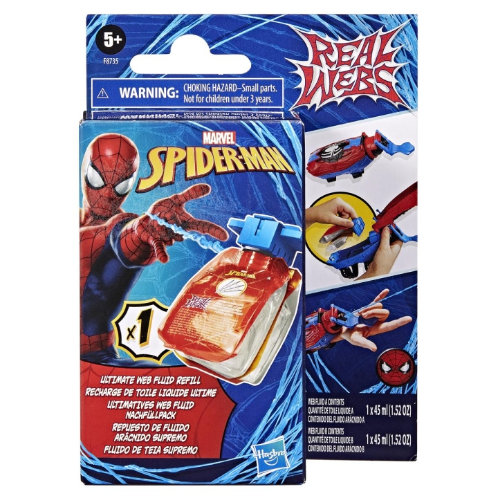 Spider-Man Real Webs Ultimate Web Blaster Navulverpakking in de groep SPEELGOED, KINDER- & BABYPRODUCTEN / Speelgoed / Speelgoed bij TP E-commerce Nordic AB (C83372)