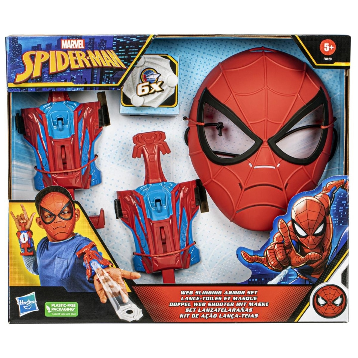 Spider-Man Web Slinging Pantserset in de groep SPEELGOED, KINDER- & BABYPRODUCTEN / Speelgoed / Speelgoed bij TP E-commerce Nordic AB (C83374)