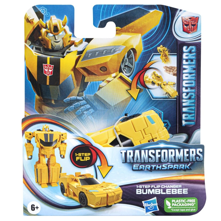 Transformers EarthSpark 1-staps Flip Bumblebee in de groep SPEELGOED, KINDER- & BABYPRODUCTEN / Speelgoed / Figuren, Miniaturen & accessoires bij TP E-commerce Nordic AB (C83392)